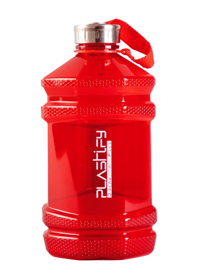 Plastify 2,2 literes kulacs — Piros